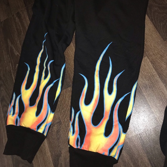 F21 LA FLAME JOGGERS - Picture 4 of 7